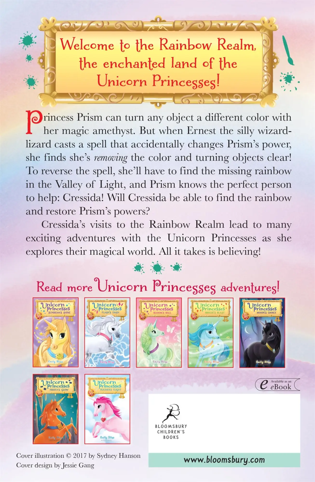 Rückseite: 9781681193380 | Unicorn Princesses 4: Prism's Paint | Emily Bliss | Taschenbuch | 2017