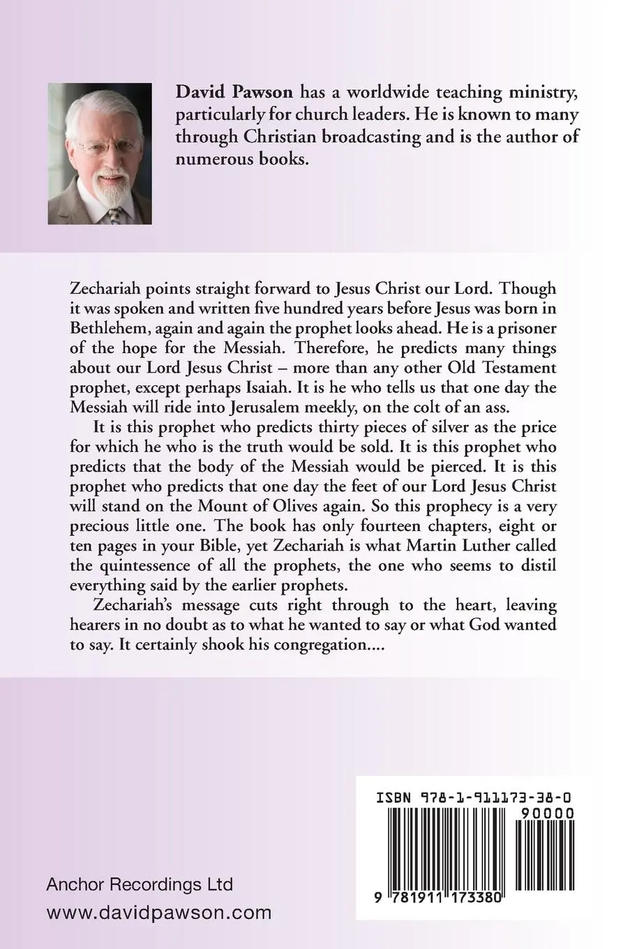 Rückseite: 9781911173380 | A Commentary on Zechariah | David Pawson | Taschenbuch | Englisch