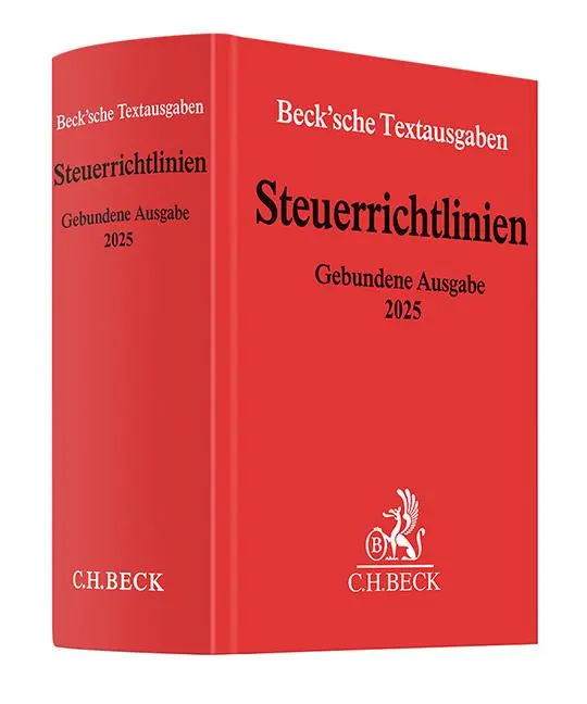 Cover: 9783406833380 | Steuerrichtlinien Gebundene Ausgabe 2025 | Buch | 4452 S. | Deutsch