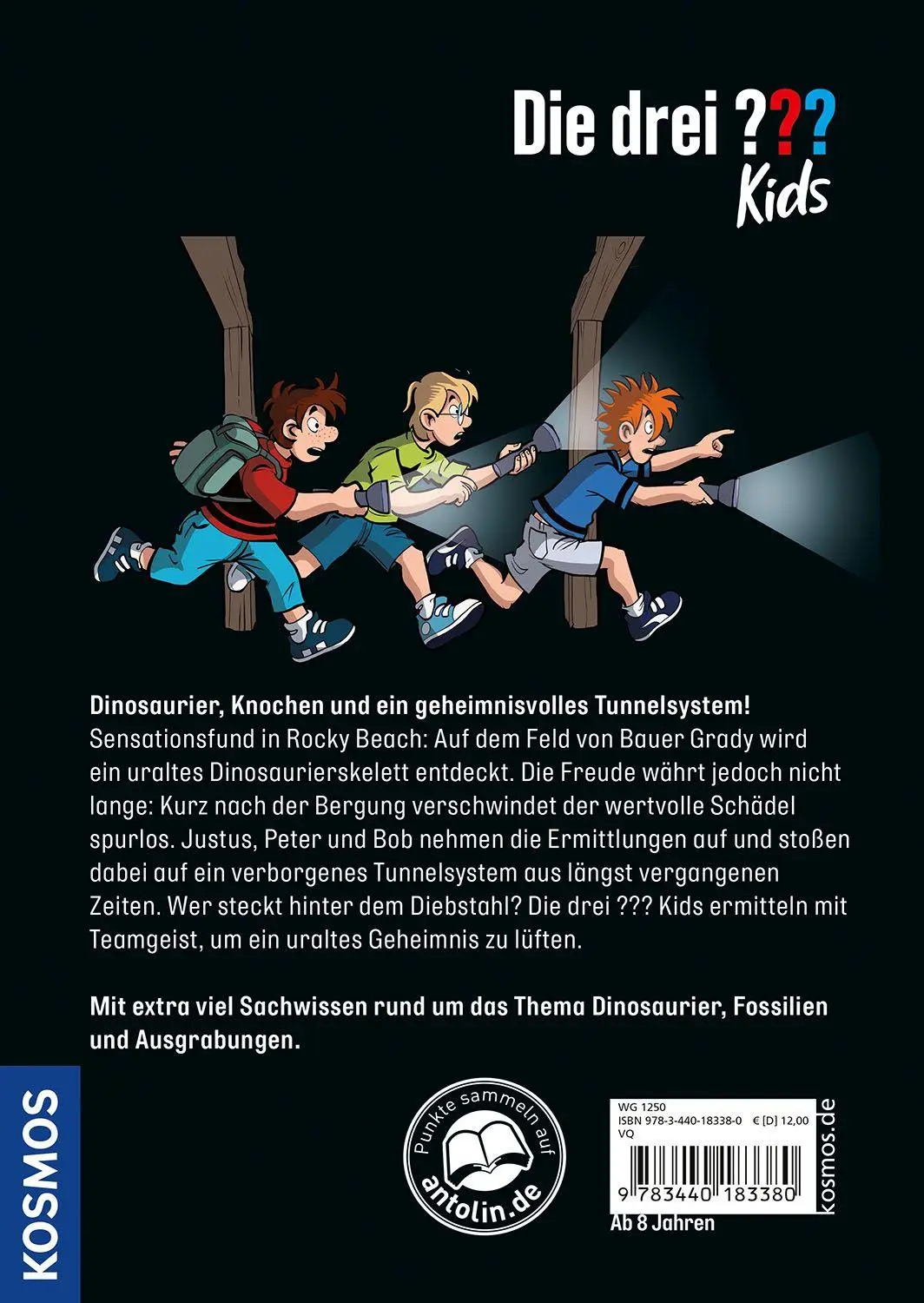 Bild: 9783440183380 | Die drei ??? Kids Das Dino-Geheimnis | Anja Körner | Buch | 128 S.