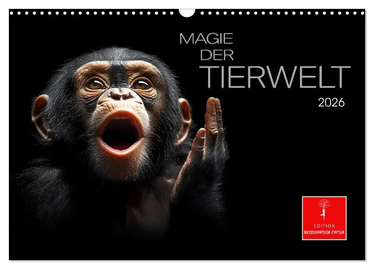 Cover: 9783457323380 | Magie der Tierwelt (Wandkalender 2026 DIN A3 quer), CALVENDO...