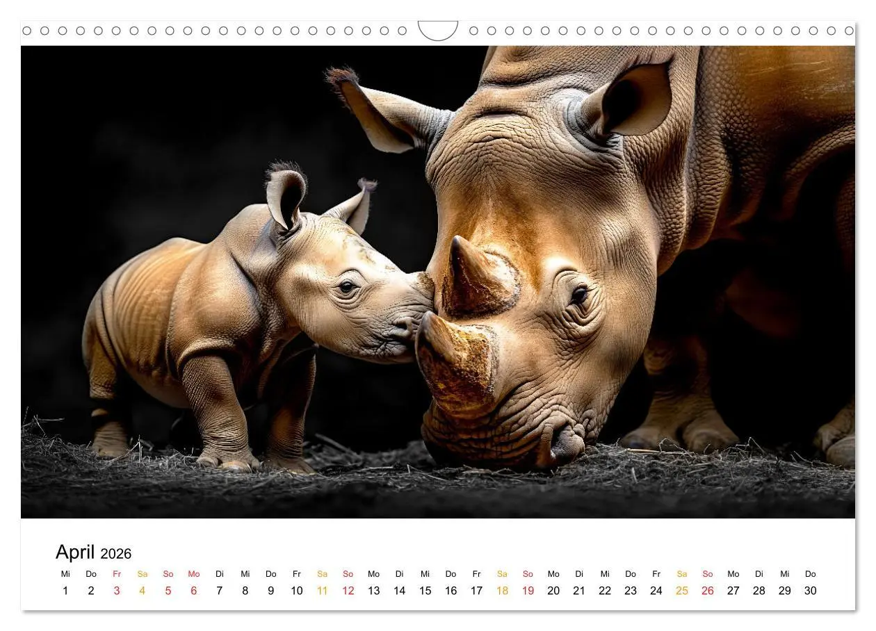 Bild: 9783457323380 | Magie der Tierwelt (Wandkalender 2026 DIN A3 quer), CALVENDO...