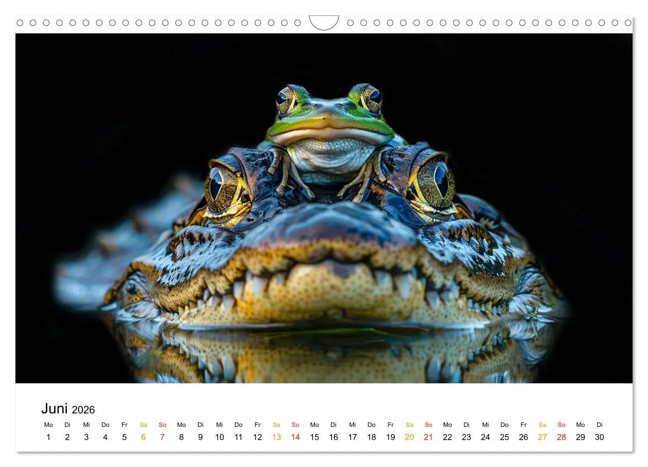 Bild: 9783457323380 | Magie der Tierwelt (Wandkalender 2026 DIN A3 quer), CALVENDO...