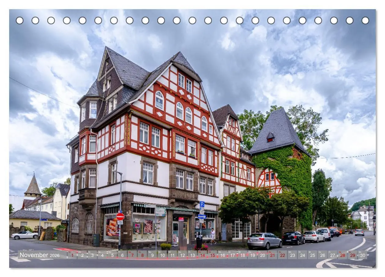 Bild: 9783457493380 | Ein Blick auf Herborn (Tischkalender 2026 DIN A5 quer), CALVENDO...