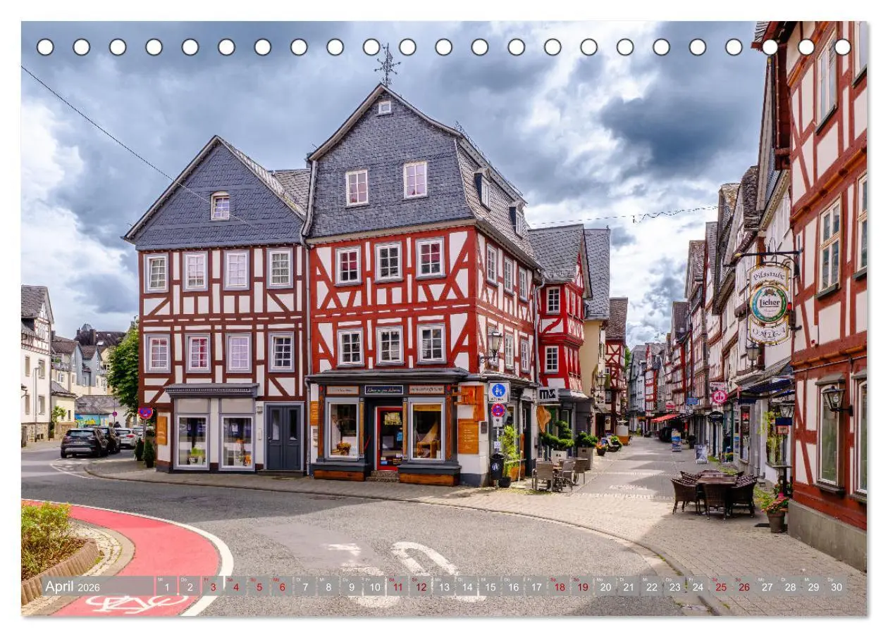 Bild: 9783457493380 | Ein Blick auf Herborn (Tischkalender 2026 DIN A5 quer), CALVENDO...