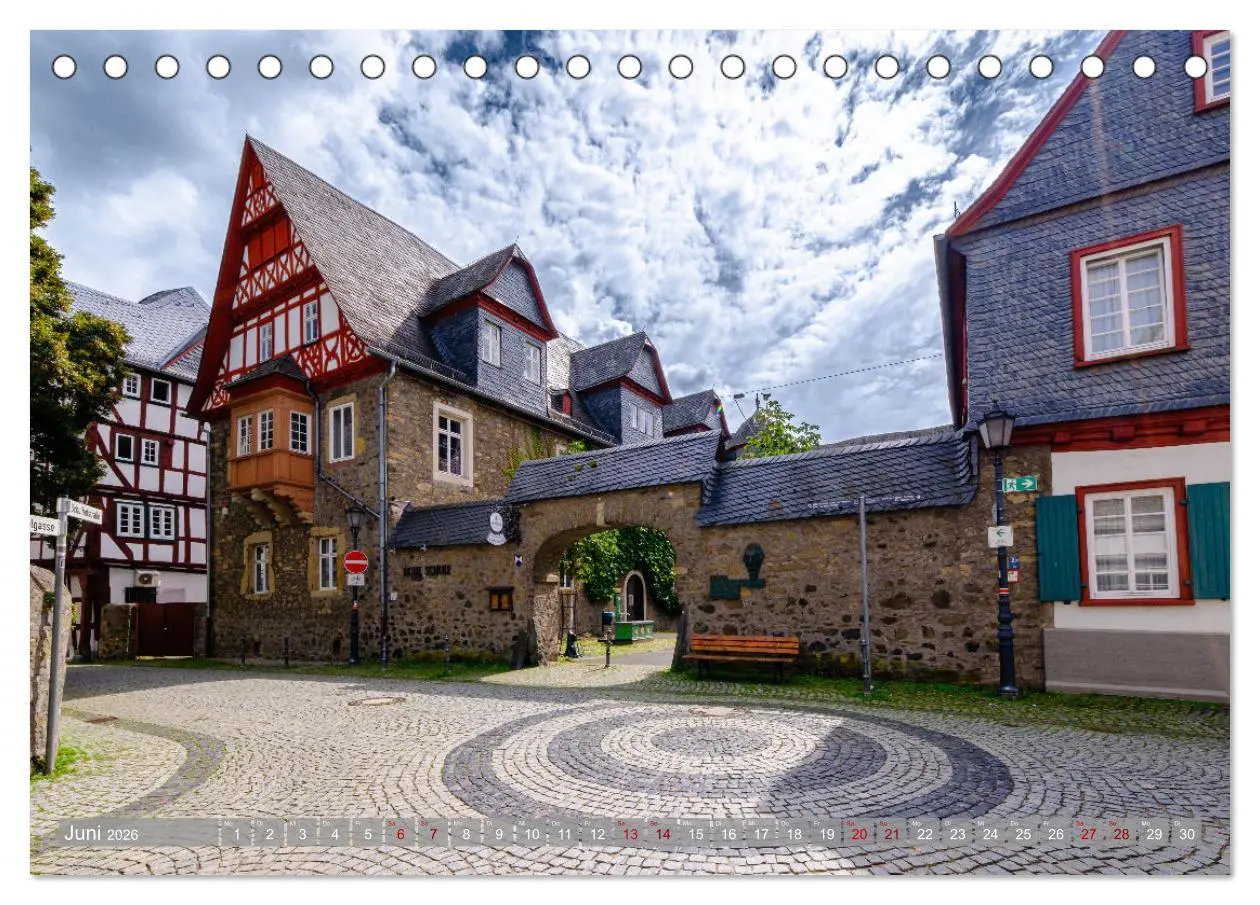Bild: 9783457493380 | Ein Blick auf Herborn (Tischkalender 2026 DIN A5 quer), CALVENDO...