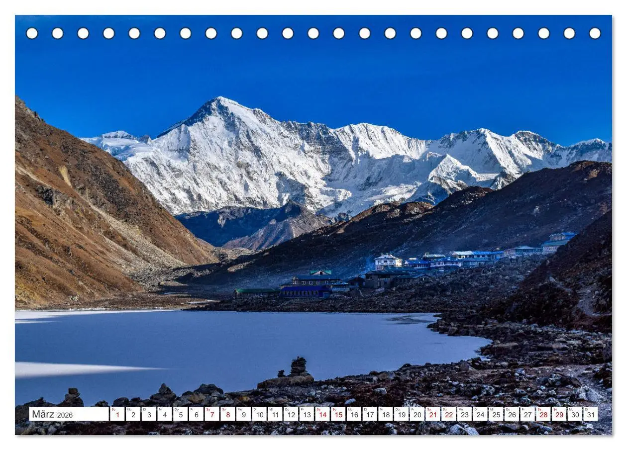 Bild: 9783457563380 | Nepal- Trekking durchs Hochgebirge (Tischkalender 2026 DIN A5...