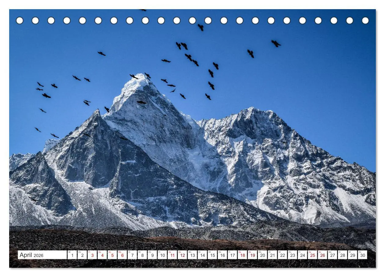 Bild: 9783457563380 | Nepal- Trekking durchs Hochgebirge (Tischkalender 2026 DIN A5...