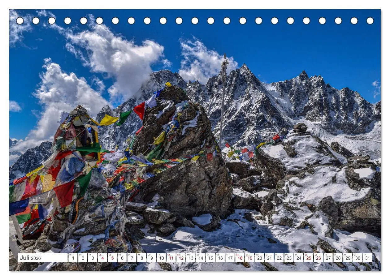 Bild: 9783457563380 | Nepal- Trekking durchs Hochgebirge (Tischkalender 2026 DIN A5...