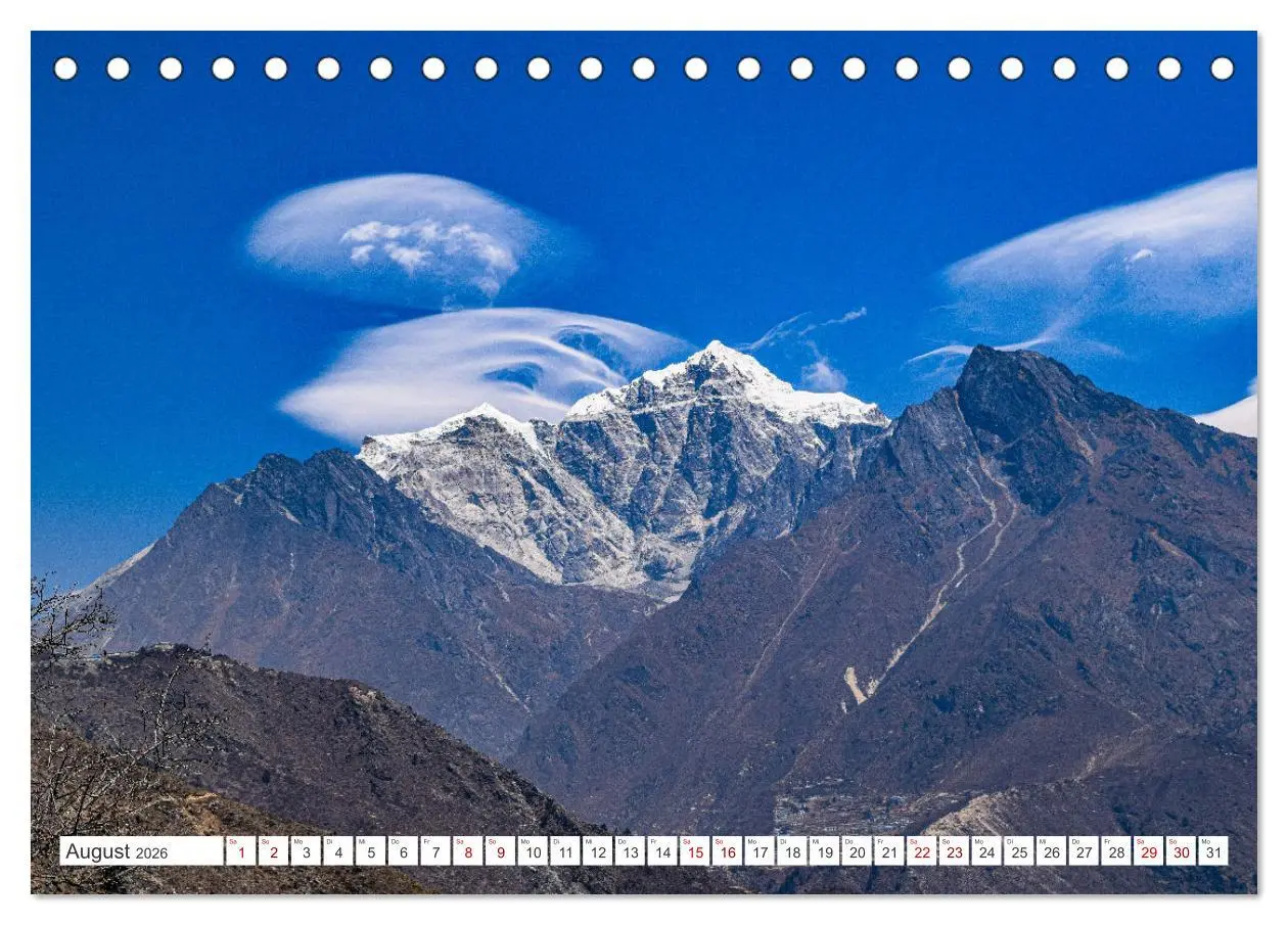 Bild: 9783457563380 | Nepal- Trekking durchs Hochgebirge (Tischkalender 2026 DIN A5...