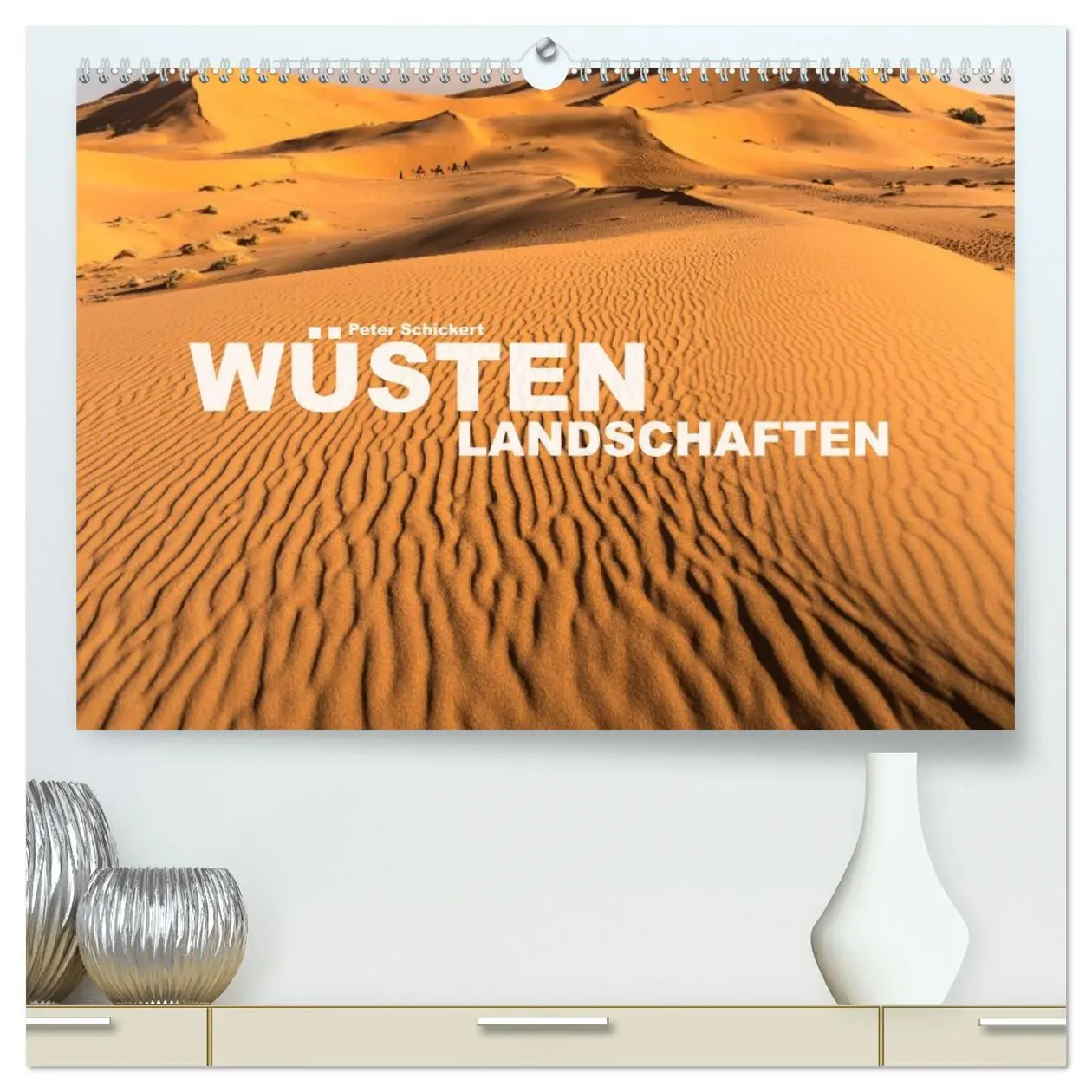 Cover: 9783457703380 | Wüstenlandschaften (hochwertiger Premium Wandkalender 2026 DIN A2...