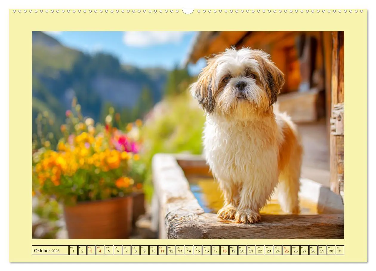 Bild: 9783457943380 | Shih Tzu Glück. Zauberhafte Hunde im alpinen Wanderglück...
