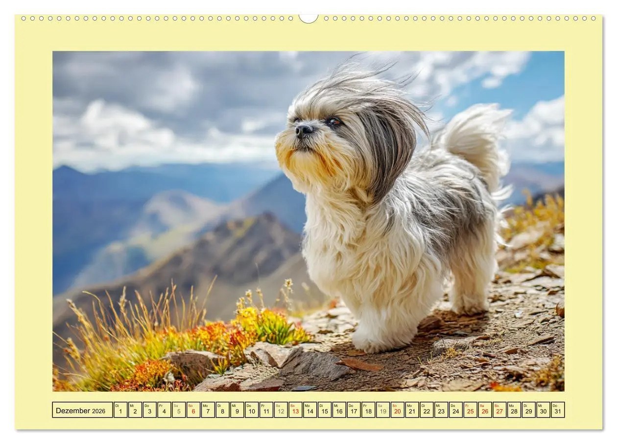 Bild: 9783457943380 | Shih Tzu Glück. Zauberhafte Hunde im alpinen Wanderglück...