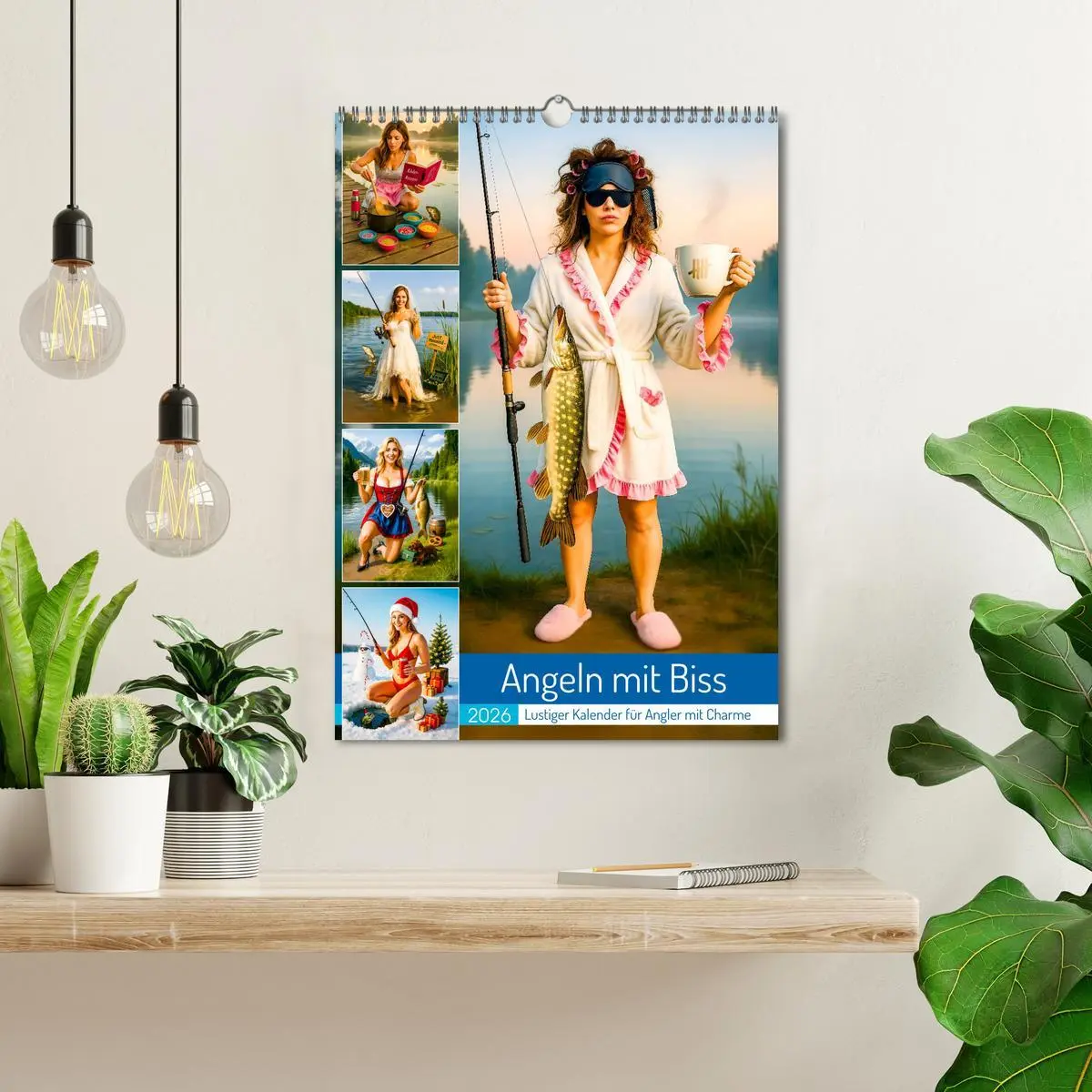 Bild: 9783516413380 | Angeln mit Biss - Lustiger Kalender für Angler mit Charme...