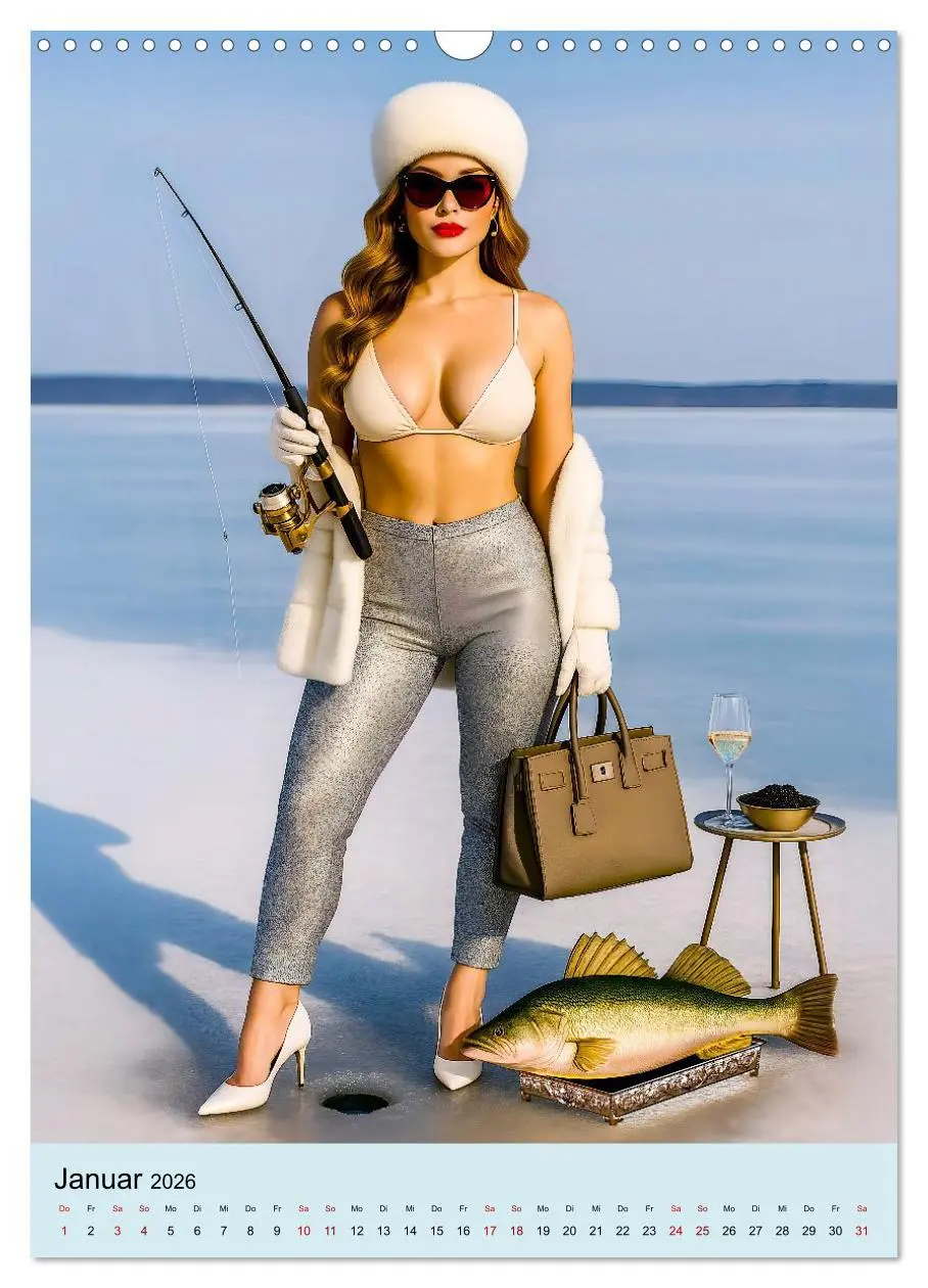 Bild: 9783516413380 | Angeln mit Biss - Lustiger Kalender für Angler mit Charme...