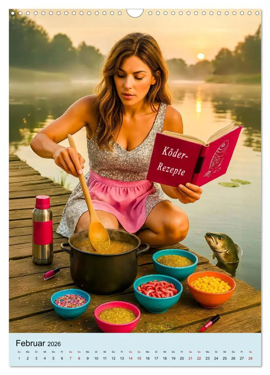 Bild: 9783516413380 | Angeln mit Biss - Lustiger Kalender für Angler mit Charme...