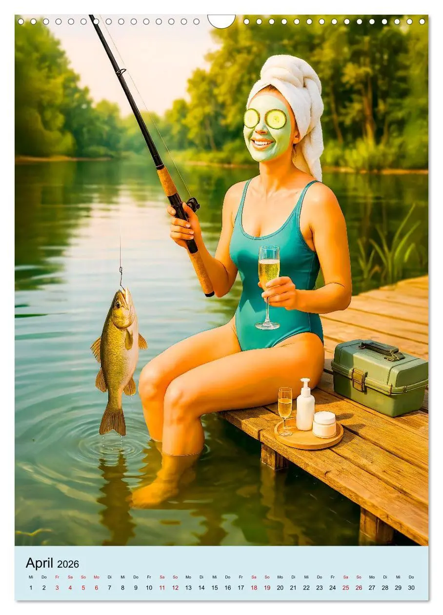 Bild: 9783516413380 | Angeln mit Biss - Lustiger Kalender für Angler mit Charme...