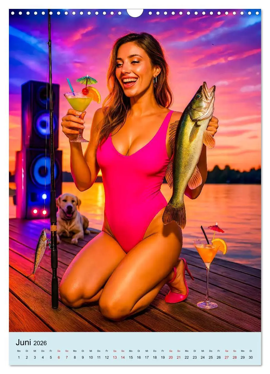 Bild: 9783516413380 | Angeln mit Biss - Lustiger Kalender für Angler mit Charme...
