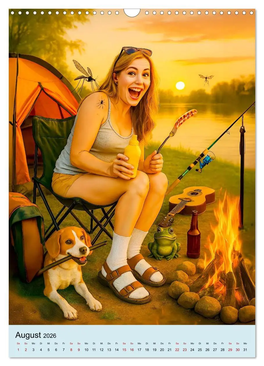 Bild: 9783516413380 | Angeln mit Biss - Lustiger Kalender für Angler mit Charme...