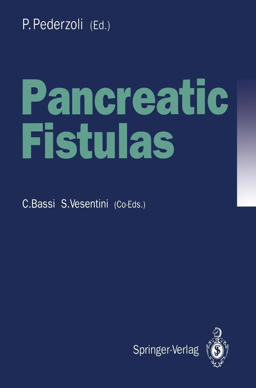 Cover: 9783540553380 | Pancreatic Fistulas | Paolo Pederzoli | Taschenbuch | xiii | Englisch