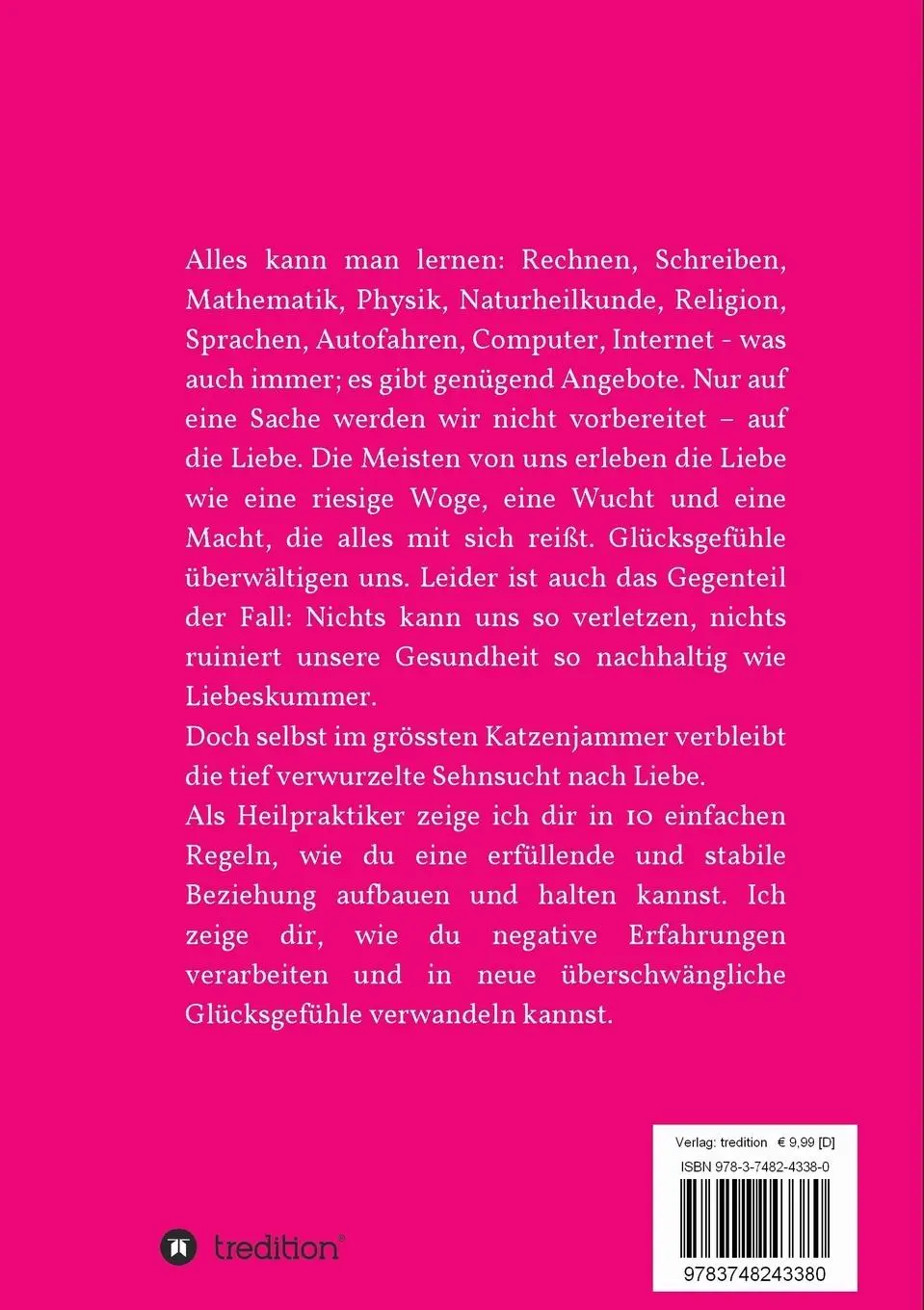Rückseite: 9783748243380 | Top 10 Liebe | So klappt es mit der Liebe | Arnold H. Lanz | Buch