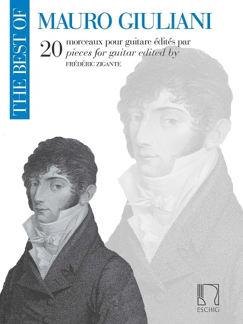 Cover: 9790044093380 | The Best of Mauro Giuliani | 20 morceaux pour guitare | Mauro Giuliani