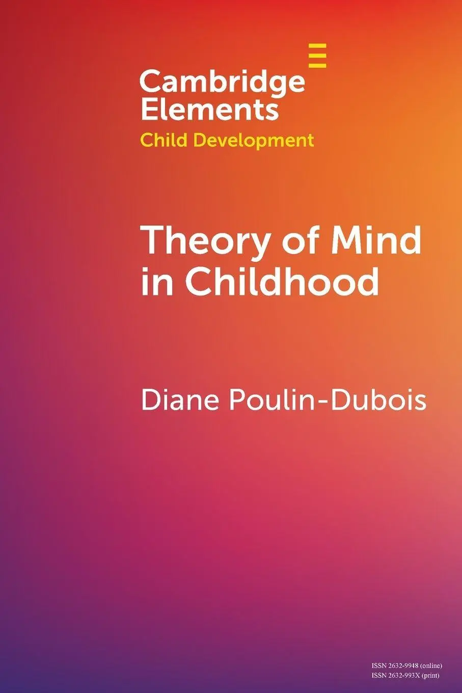 Cover: 9781009413480 | Theory of Mind in Childhood | Diane Poulin-Dubois | Taschenbuch | 2025