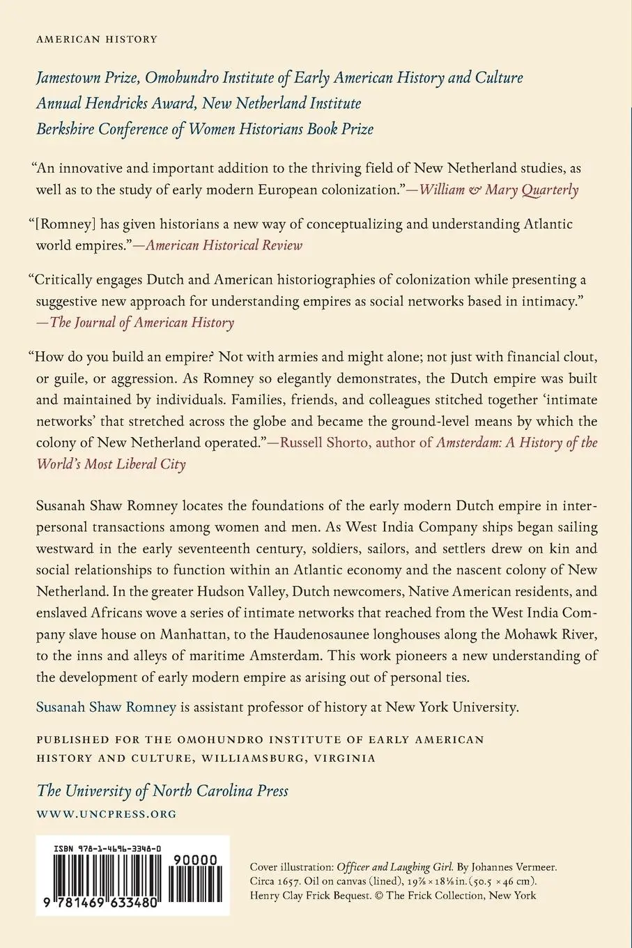 Rückseite: 9781469633480 | New Netherland Connections | Susanah Shaw Romney | Taschenbuch | 2017