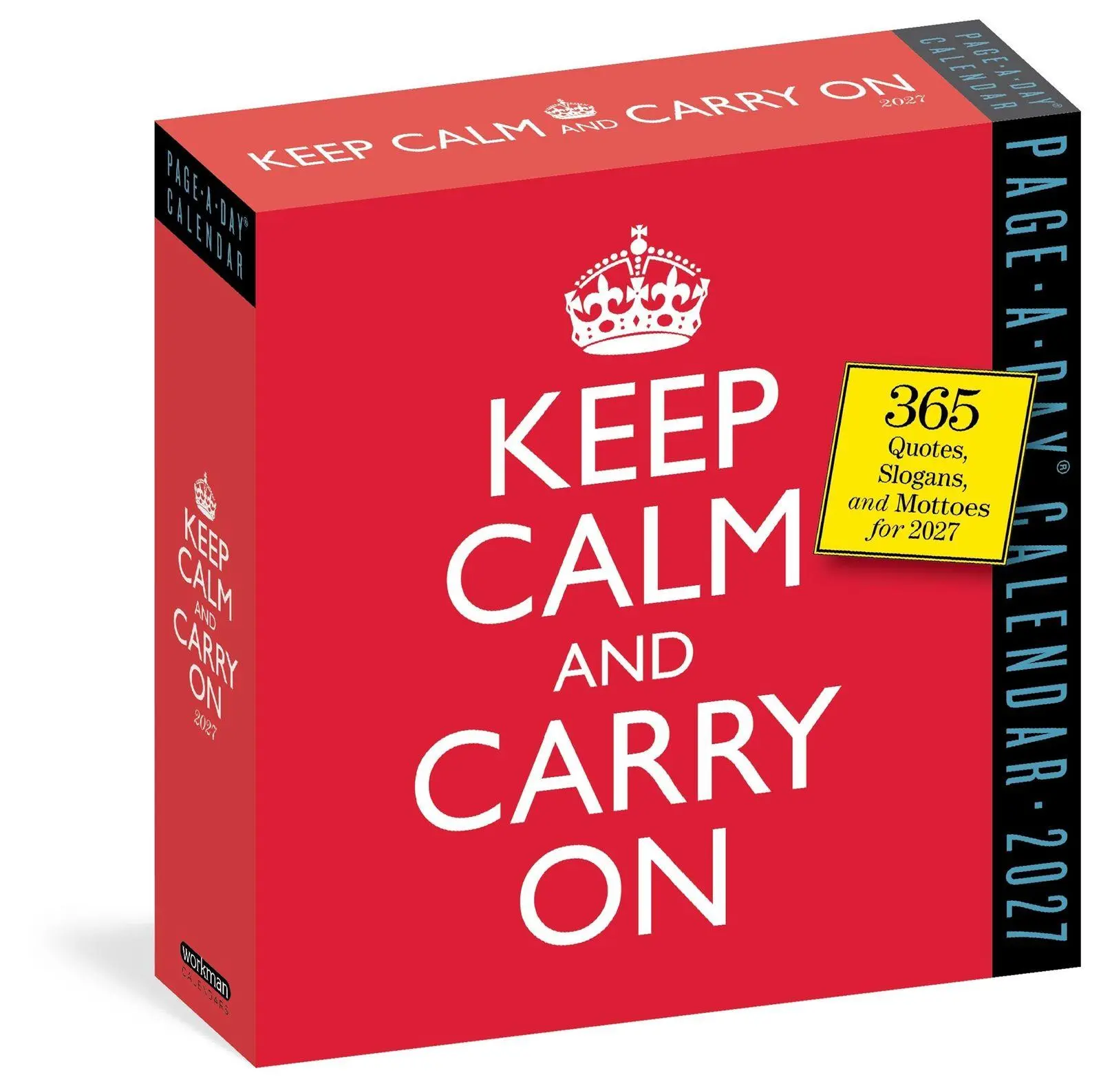 Cover: 9781523533480 | Keep Calm and Carry On Page-A-Day® Calendar 2027 | Kalender | Englisch