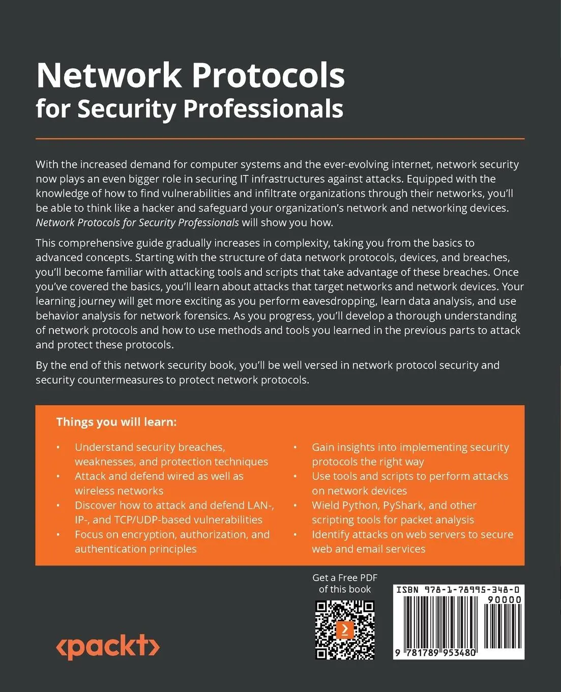 Rückseite: 9781789953480 | Network Protocols for Security Professionals | Yoram Orzach (u. a.)