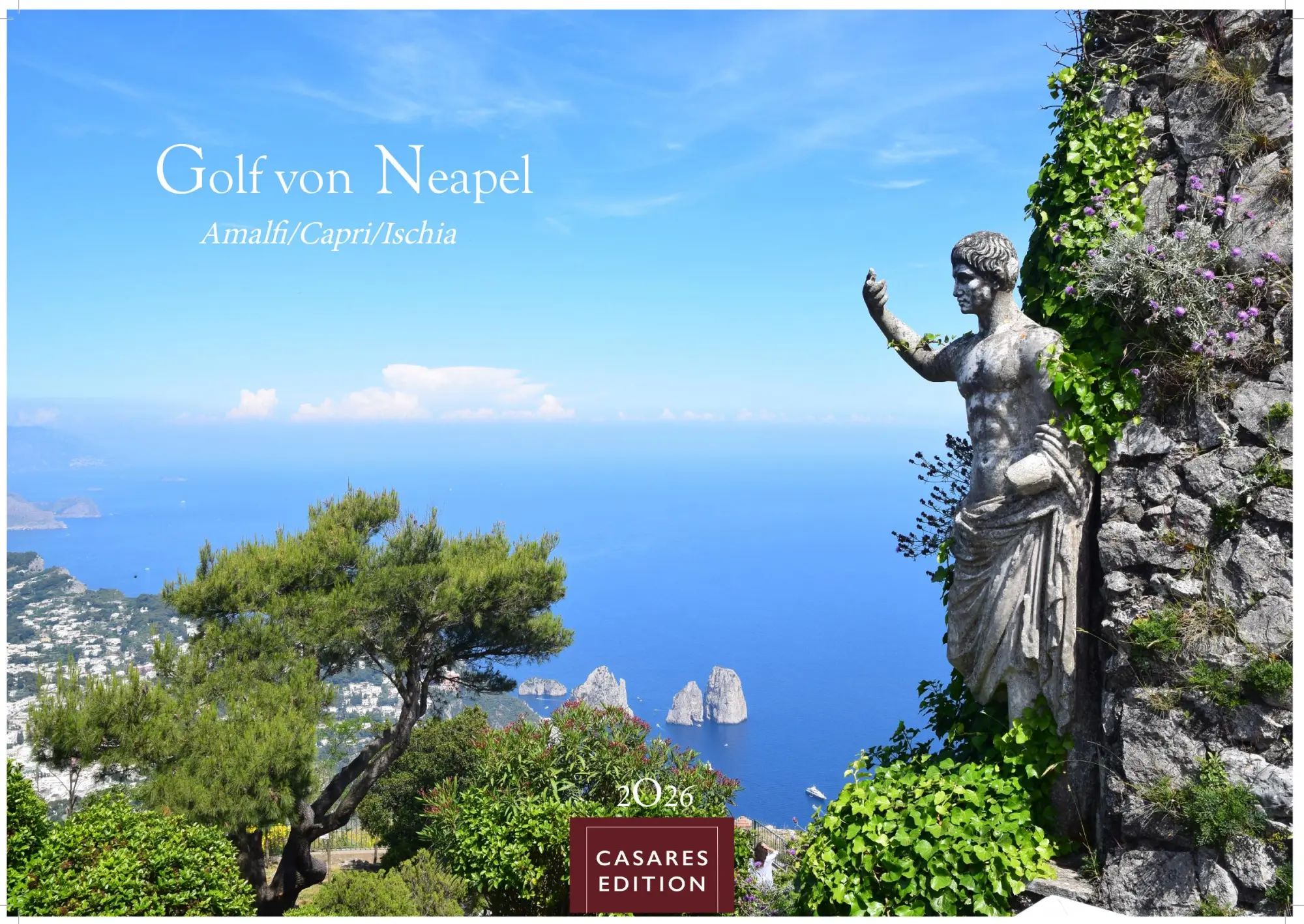 Cover: 9781835243480 | Golf von Neapel Kalender 2026 35x50 cm - Fotokalender mit Capri,...