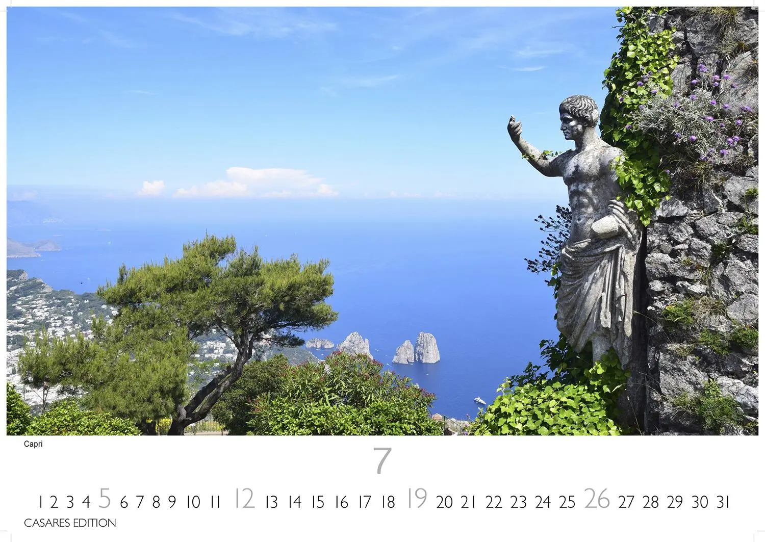 Bild: 9781835243480 | Golf von Neapel Kalender 2026 35x50 cm - Fotokalender mit Capri,...