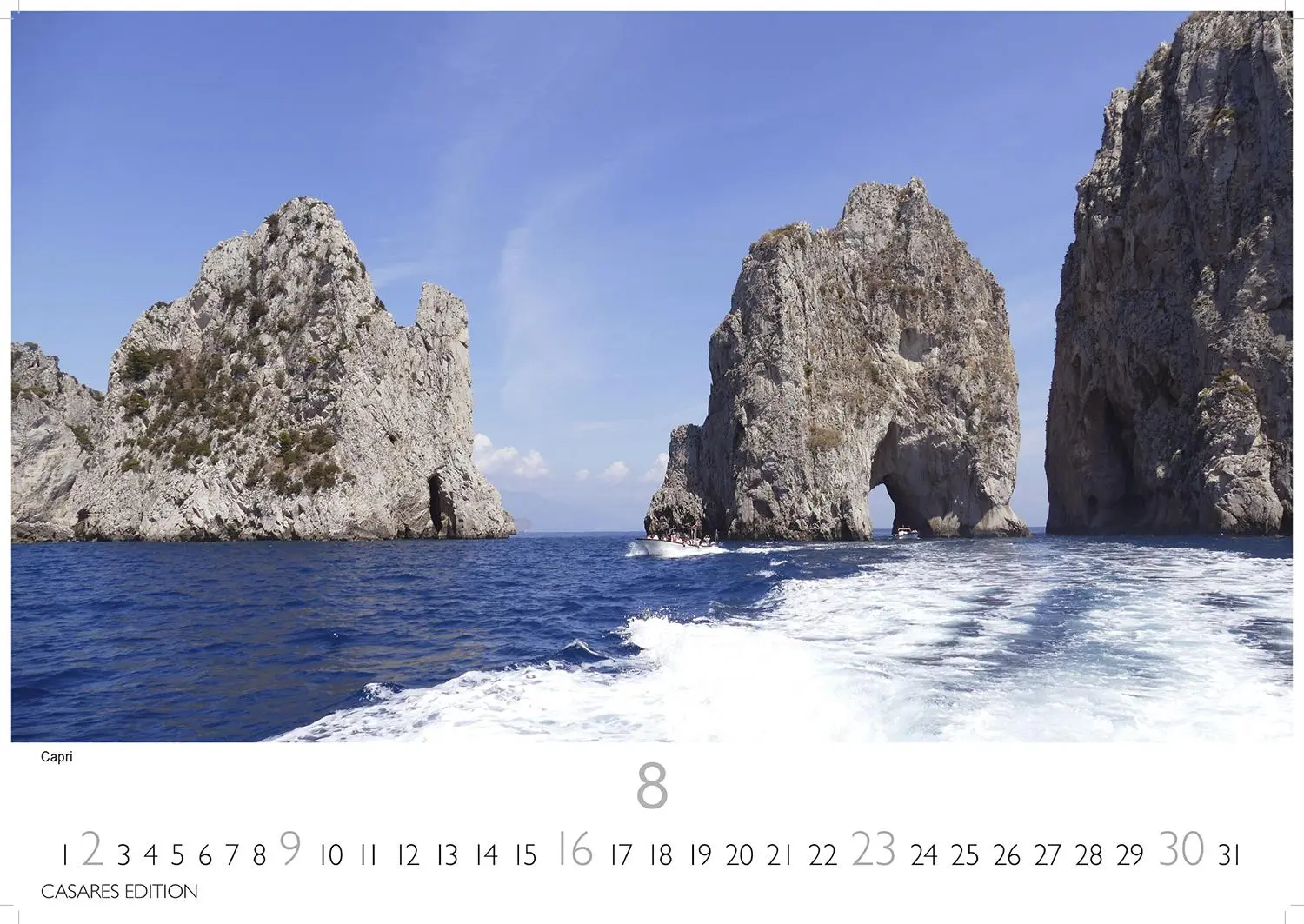 Bild: 9781835243480 | Golf von Neapel Kalender 2026 35x50 cm - Fotokalender mit Capri,...