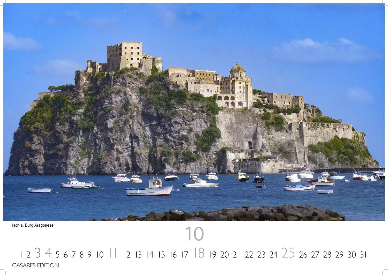 Bild: 9781835243480 | Golf von Neapel Kalender 2026 35x50 cm - Fotokalender mit Capri,...