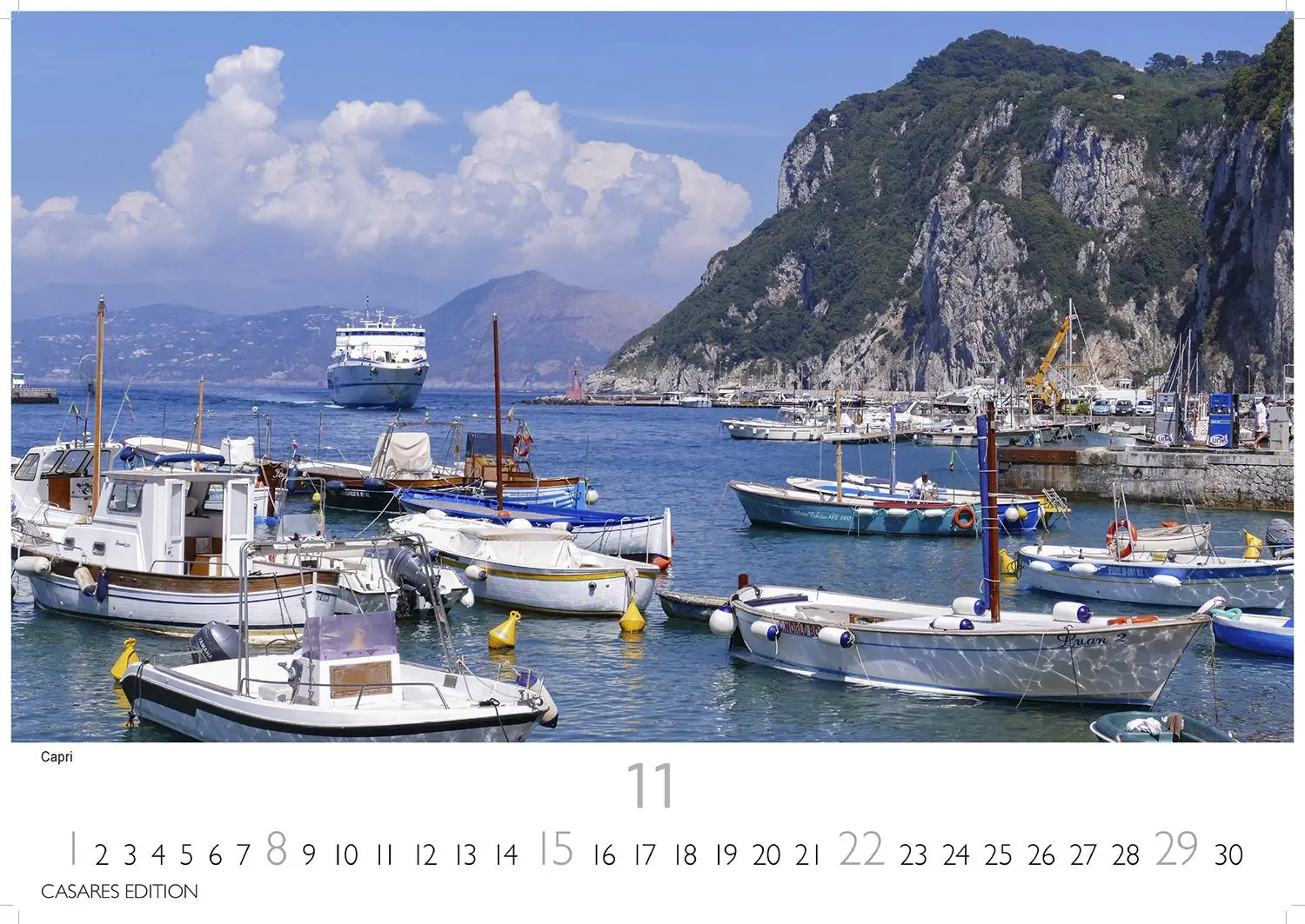 Bild: 9781835243480 | Golf von Neapel Kalender 2026 35x50 cm - Fotokalender mit Capri,...