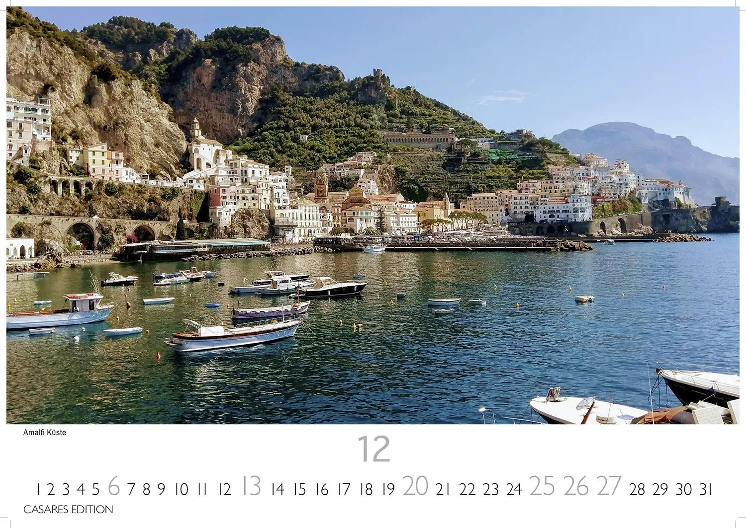 Bild: 9781835243480 | Golf von Neapel Kalender 2026 35x50 cm - Fotokalender mit Capri,...
