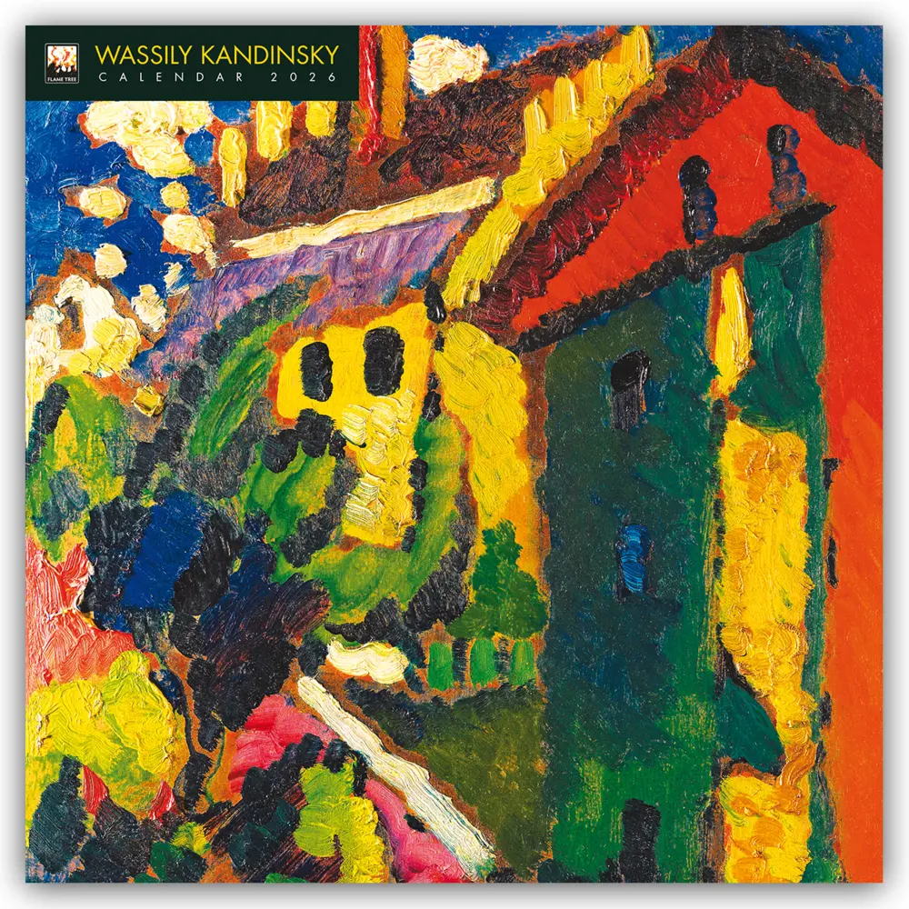 Cover: 9781835623480 | Wassily Kandinsky Wall Calendar 2026 (Art Calendar) | Publishing