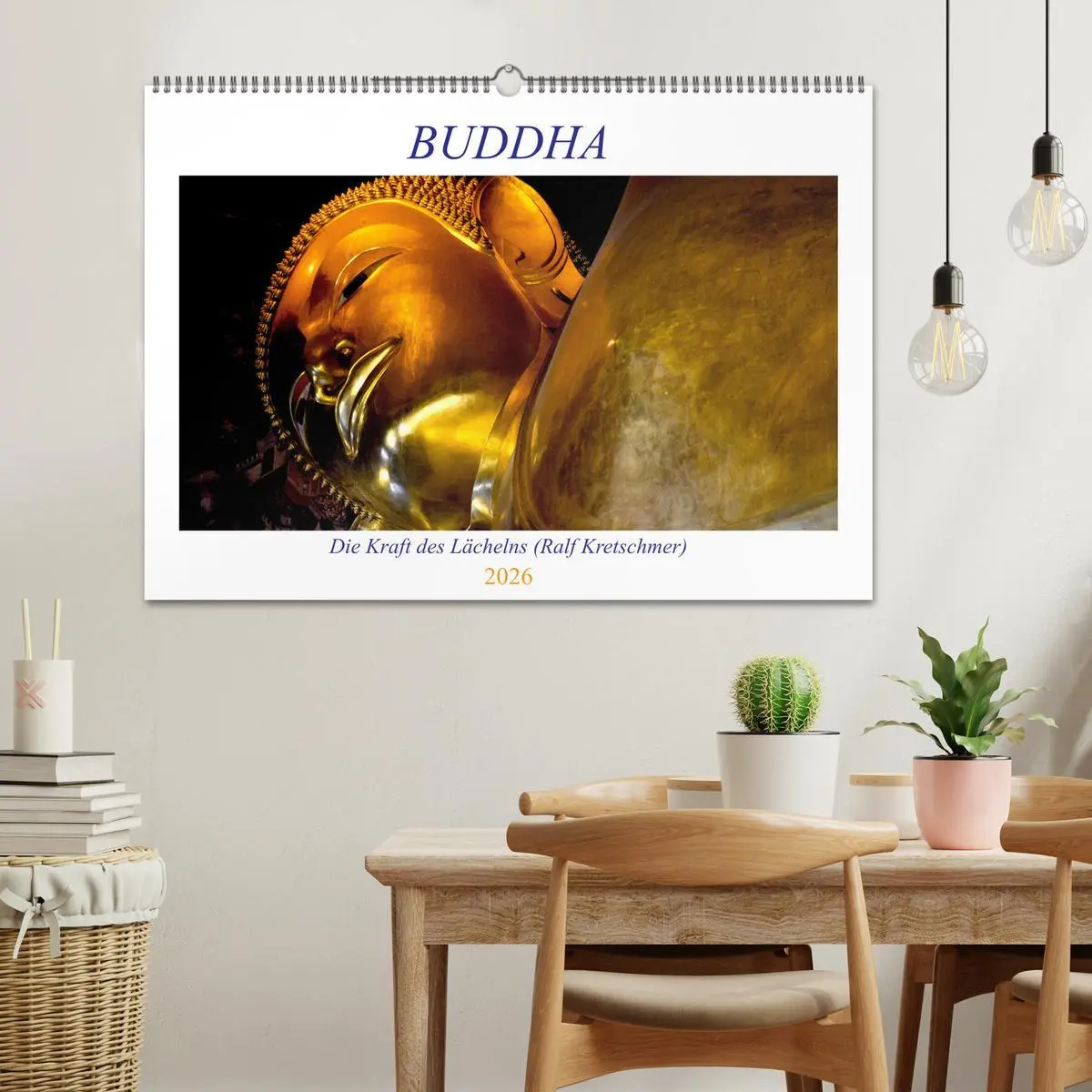 Bild: 9783457623480 | Buddha - Die Kraft des Lächelns (Ralf Kretschmer) (Wandkalender...