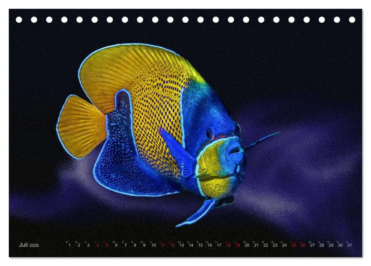 Bild: 9783457863480 | Artwork Unterwasser - Erlebnis Tauchen (Tischkalender 2026 DIN A5...