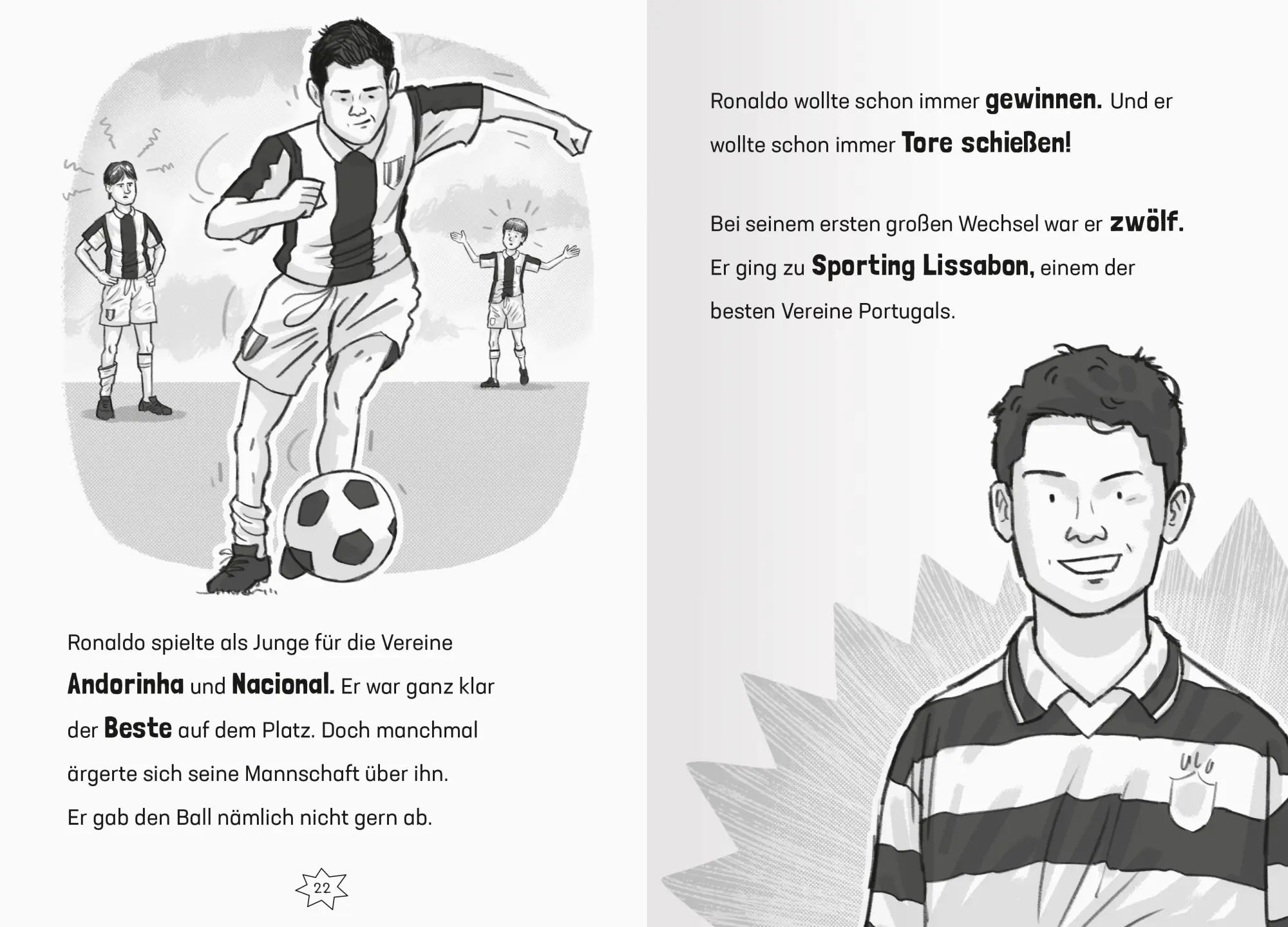 Bild: 9783473463480 | Fußball-Stars - Alles über Ronaldo. Vom Fußball-Talent zum Megastar