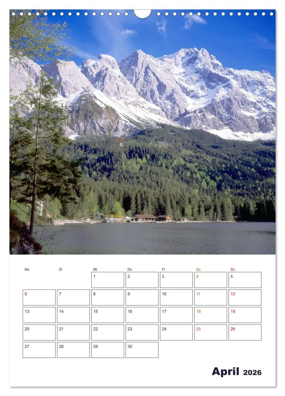 Bild: 9783516403480 | Schönes Land Bayern (Wandkalender 2026 DIN A3 hoch), CALVENDO...
