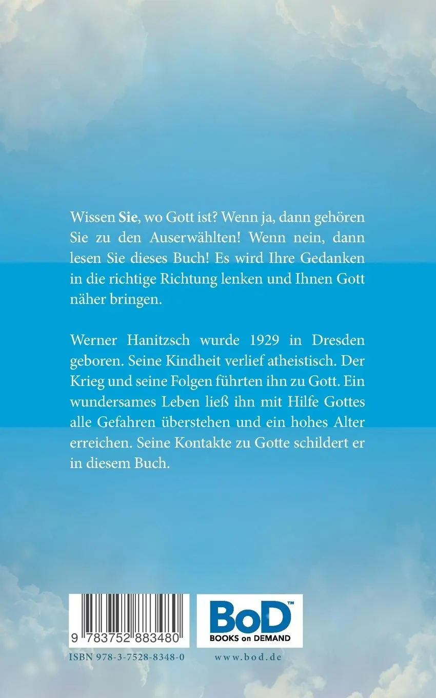 Rückseite: 9783752883480 | Wo ist Gott? | Das Buch des Wissens | Werner Hanitzsch | Taschenbuch