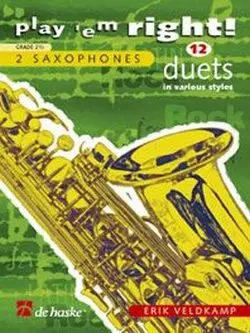 Cover: 9789043103480 | Play 'em Right Duets | Saxophone | Erik Veldkamp | Taschenbuch | Buch