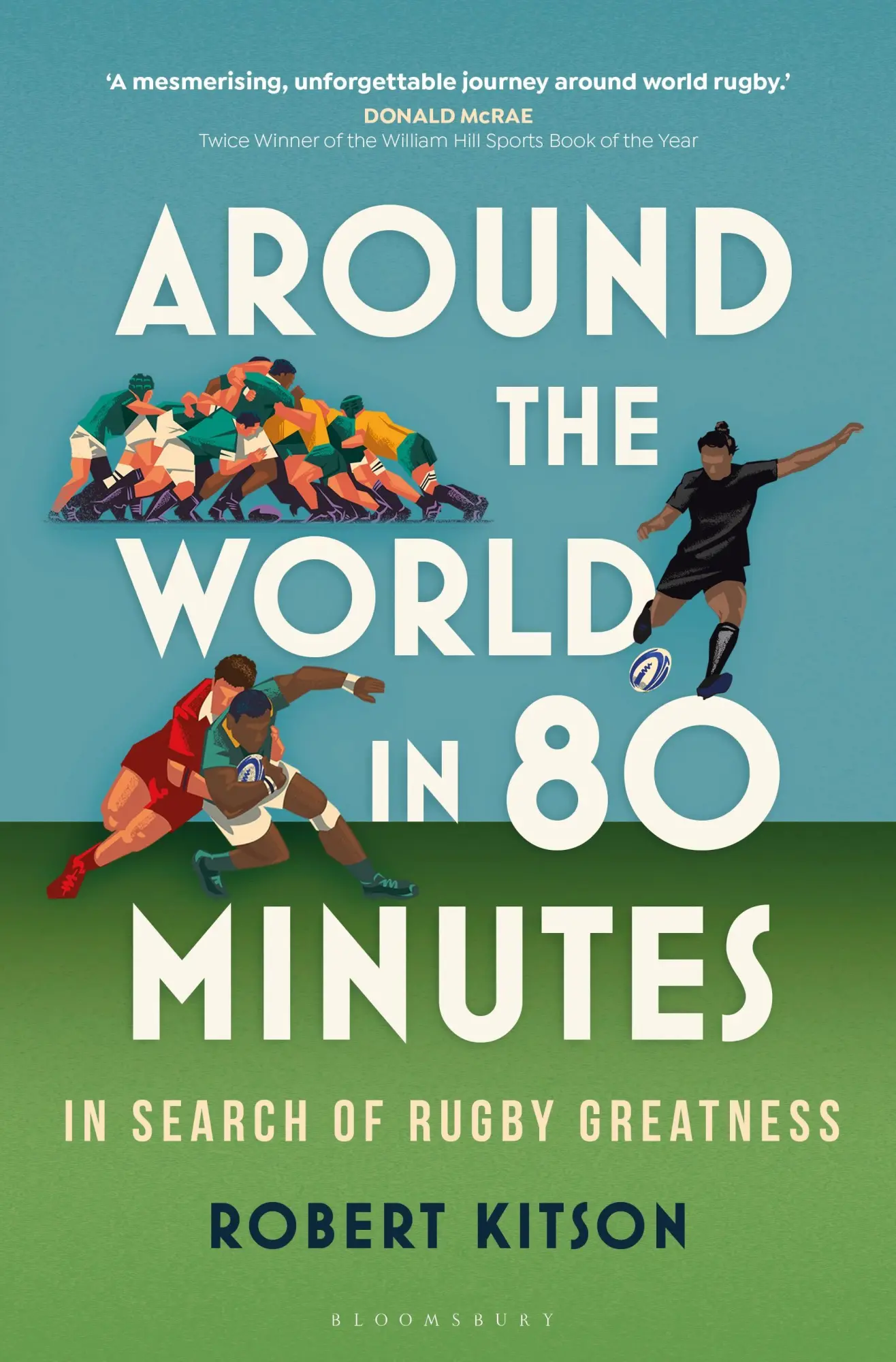 Cover: 9781399403580 | Around the World in 80 Minutes | Robert Kitson | Buch | Gebunden