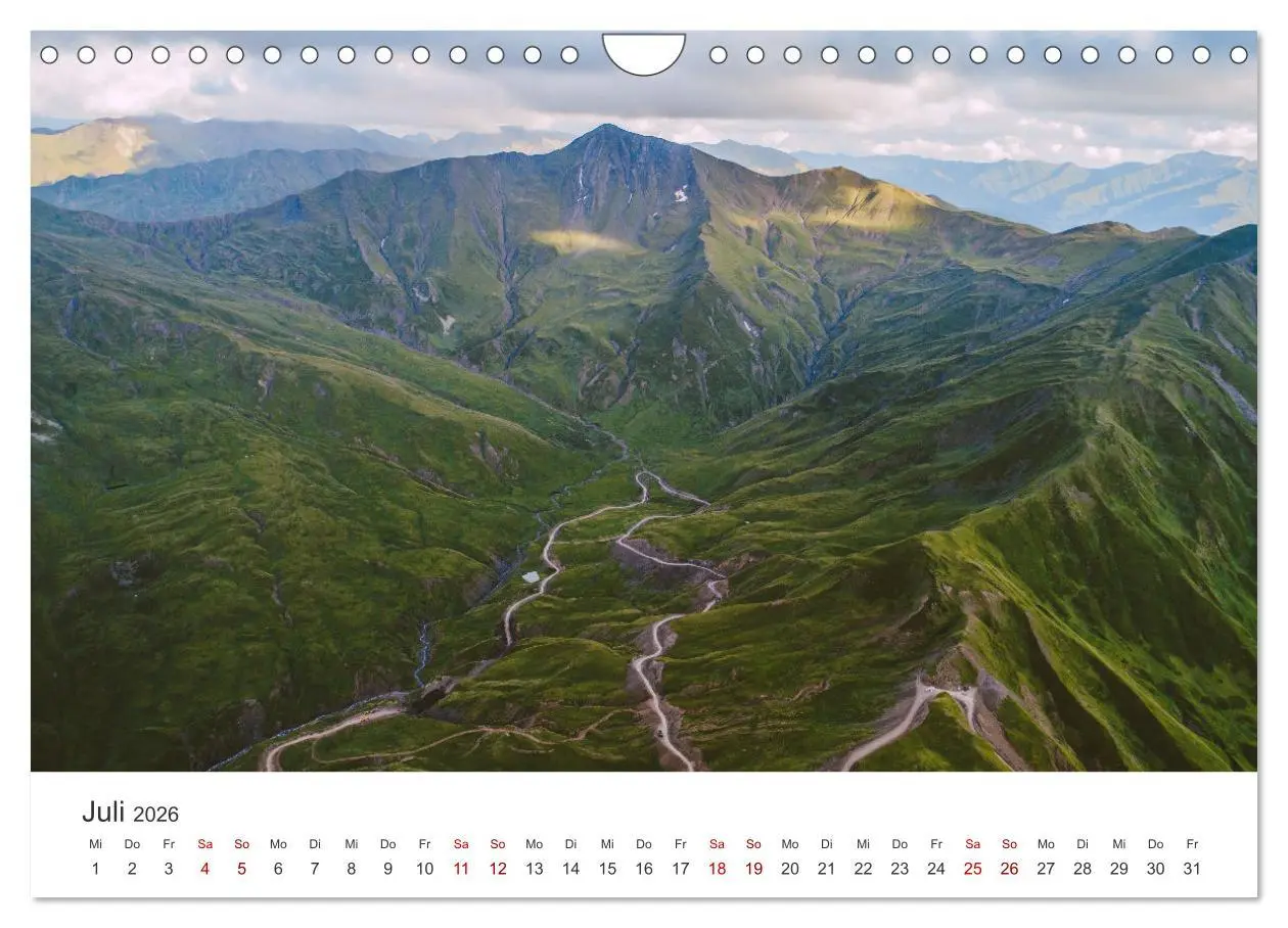 Bild: 9783457613580 | Georgien - Ein phänomenales Naturparadies. (Wandkalender 2026 DIN...