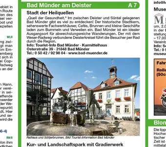 Bild: 9783747303580 | Hameln - Bad Pyrmont - Nordlippe 1:50 000 | (Land-)Karte | Deutsch