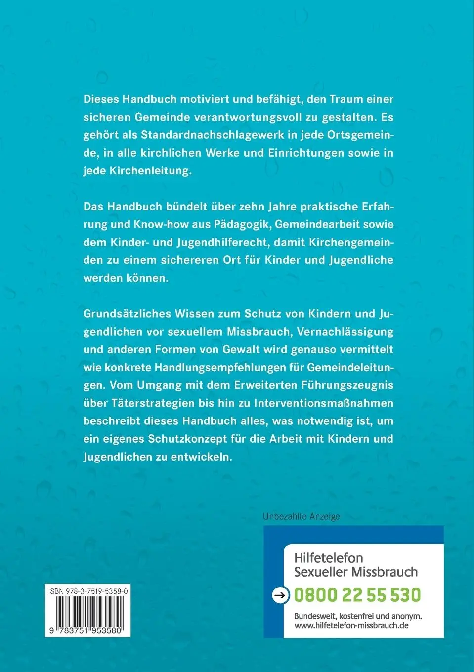 Rückseite: 9783751953580 | Auf dem Weg zur sicheren Gemeinde | Das Handbuch | Gemeindejugendwerk
