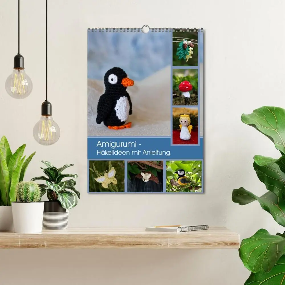 Bild: 9783435993680 | Amigurumi - Häkelideen mit Anleitung (Wandkalender 2025 DIN A3...