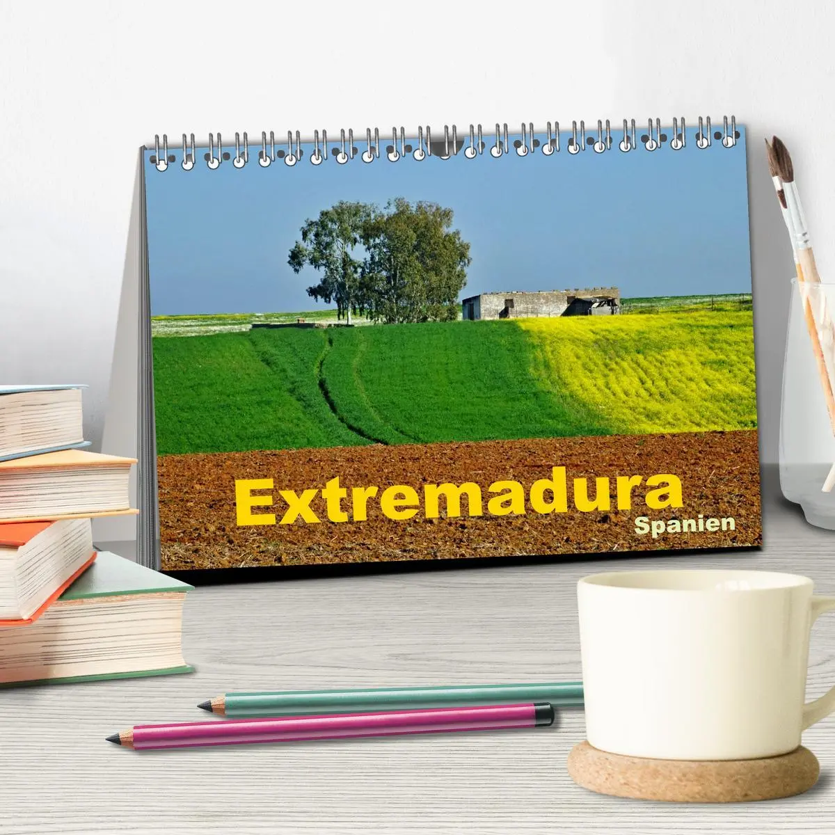 Bild: 9783457603680 | Extremadura Spanien (Tischkalender 2026 DIN A5 quer), CALVENDO...