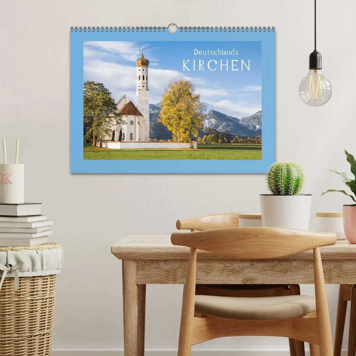 Bild: 9783457913680 | Deutschlands Kirchen (Wandkalender 2026 DIN A3 quer), CALVENDO...